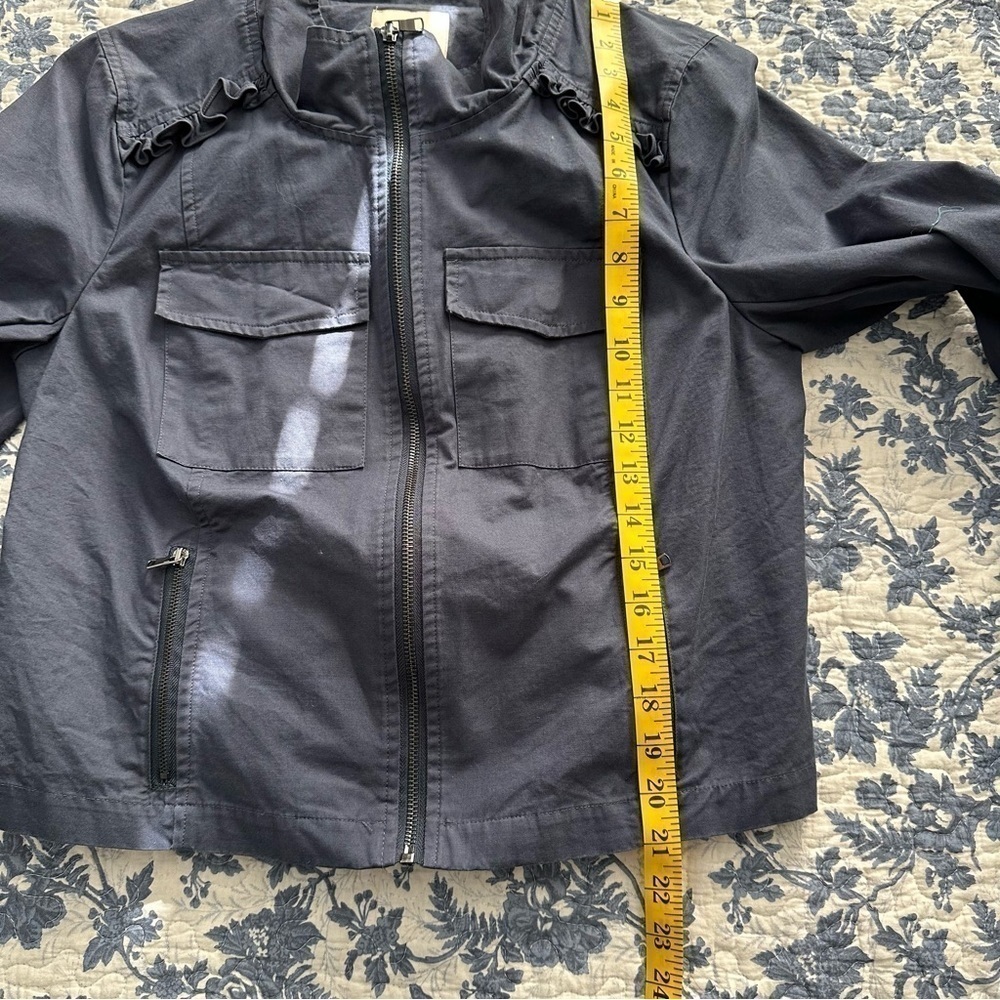 ModCloth Utility Jacket Navy L - Picture 10 of 12